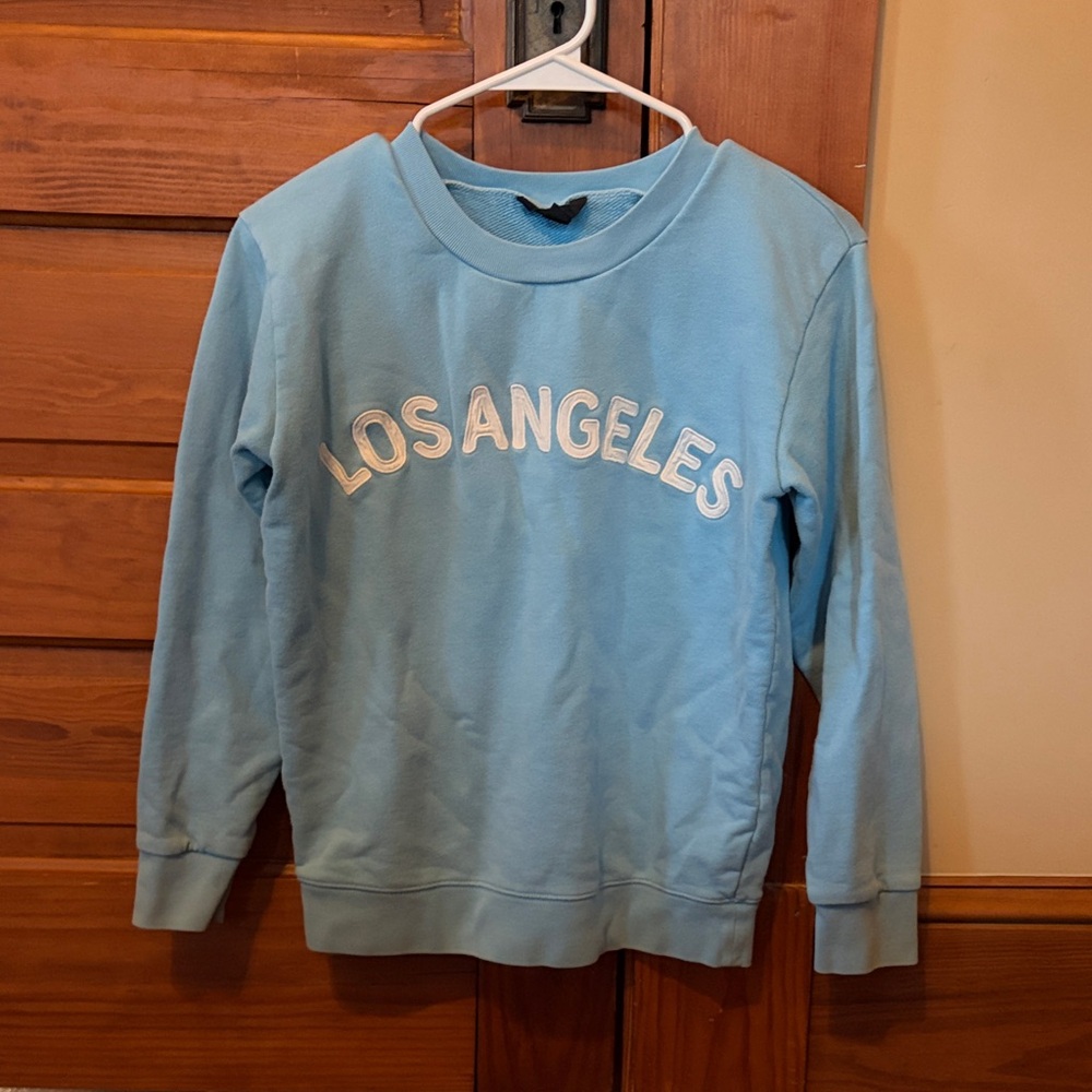 Blue Los Angeles Sweatshirt Jcrew women’s XS